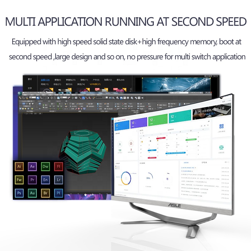 Pc Gaming All In One - Gold Seller Bestseller Gaming-Desktop-Computer 24 27