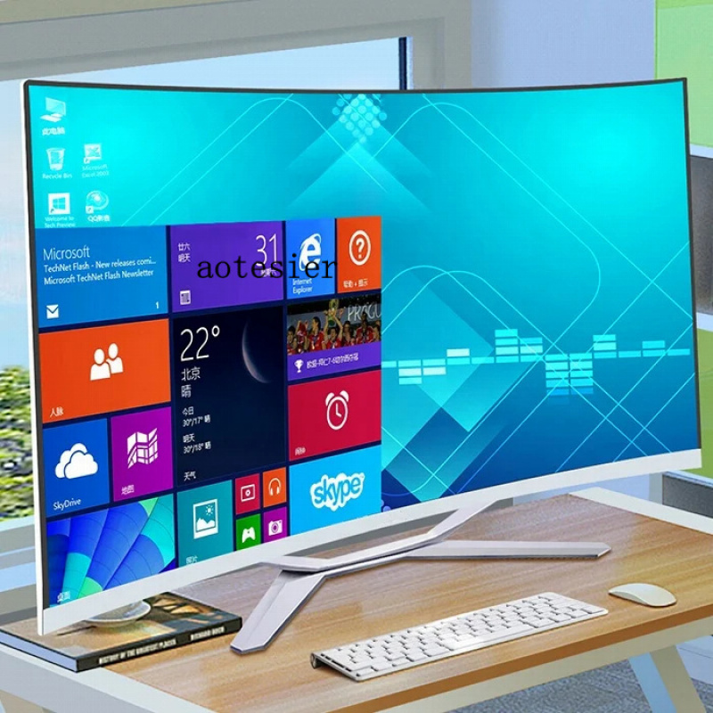 Pc Gaming All In One - Hochwertiger Desktop-Computer, 34 Zoll All-in-One Gaming-PC,