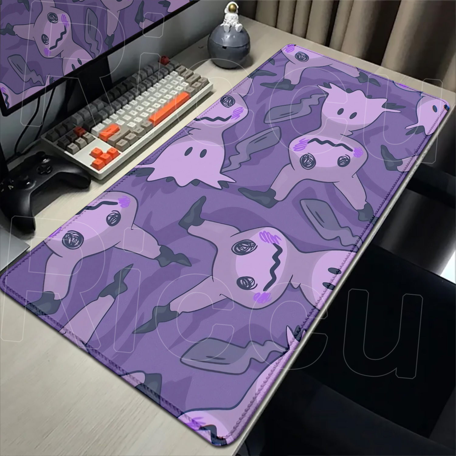 Pc Gaming Kawaii - HD Gummi rutschfeste Mauspads Gaming P-Pokemons