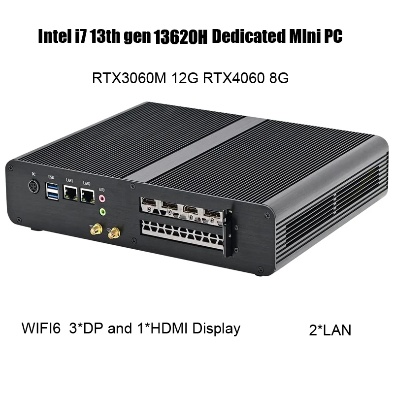 Pc Gaming Rtx 3060 - Gaming-Mini-PC Intel 13. Generation i5-13600H i7-13620H