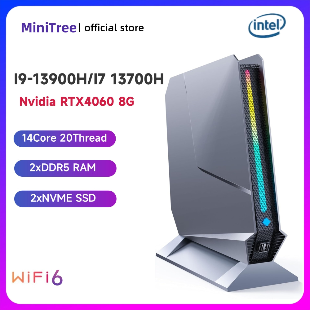 Pc Gaming Graphics Card - Desktop Mini-Gaming-Computer Core i9-13900H Nvidia RTX4060