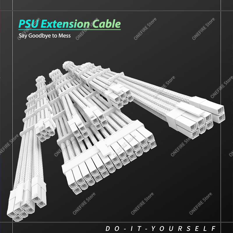 Pc Gaming Lian Li - Netzteilverlängerungskabel, Motherboard-Kabel, 24-Pin ATX/8-Pin EPS/6+2-Pin PCIe,
