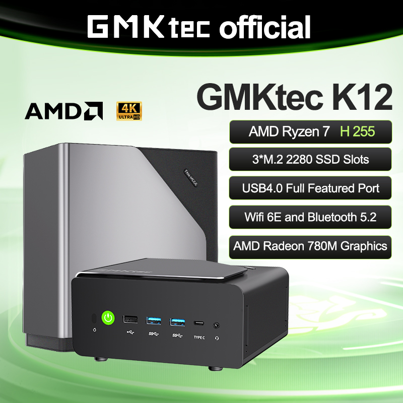 Pc Gaming Amd Ryzen 7 - GMKtec K12 Mini-PC AMD Ryzen ™