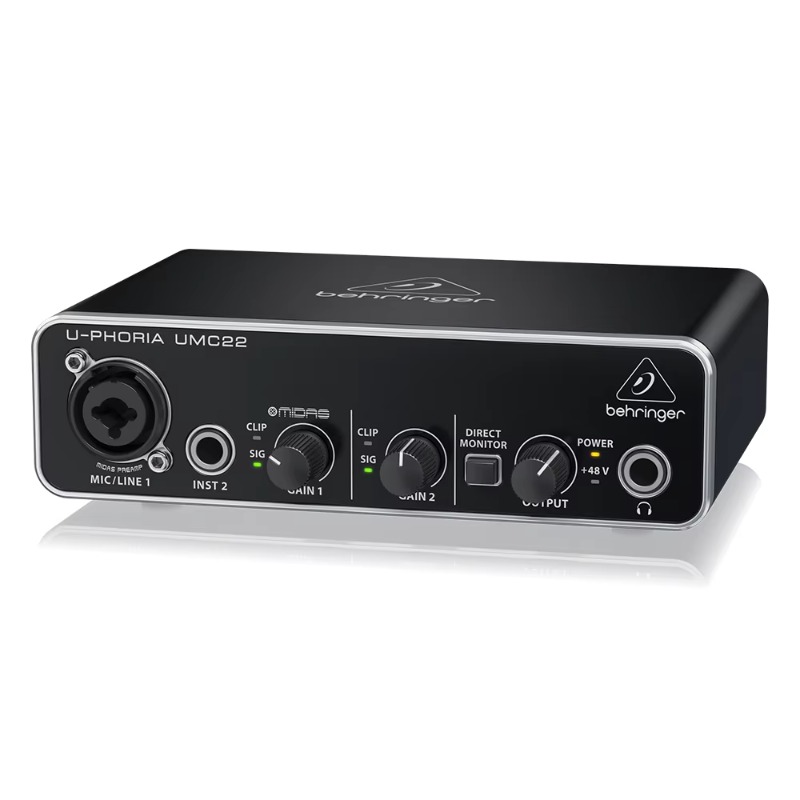 Behringer UMC22 Soundkarte 2-K – Sound Card Usb Bewertung und Preis