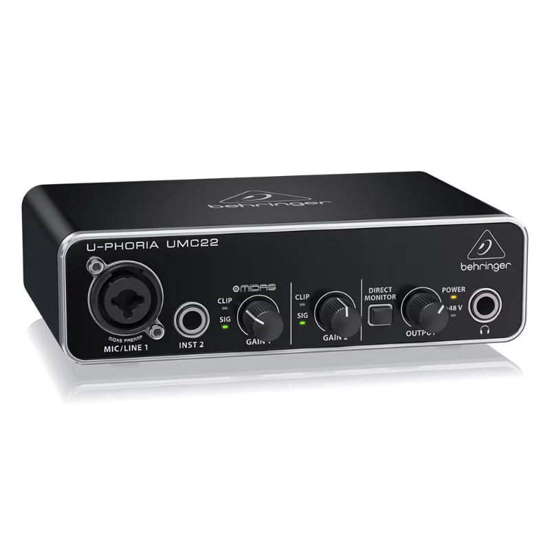 Behringer UMC22 Soundkarte 2-K – Sound Card Usb Bewertung und Preis