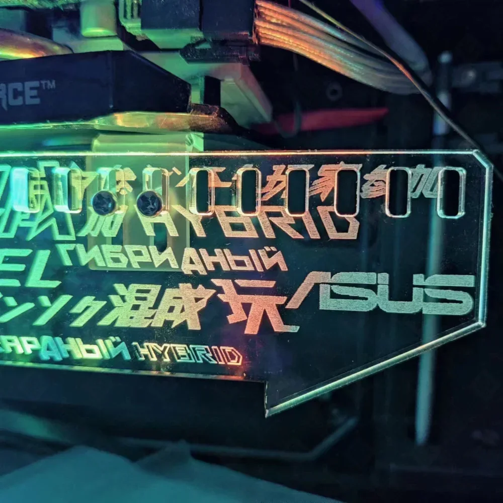 ICY MOD Angepasste VGA-Halteru – Pc Gaming Lian Li Bewertung und Preis