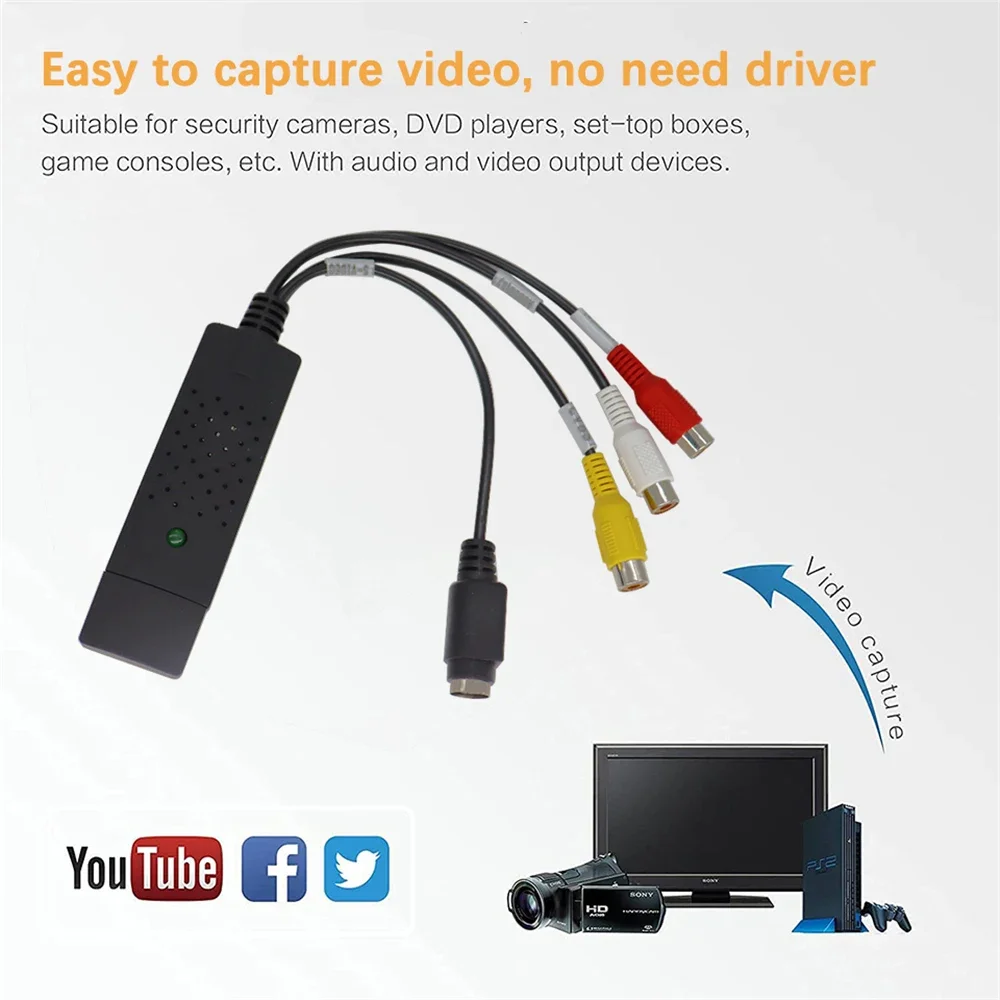 USB2.0 Audio Video Capture Car – Sound Card Usb Bewertung und Preis