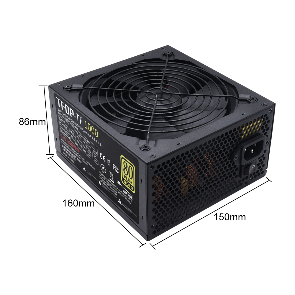 T.F.SKYWINDINL 1000 Watt Netzt – Pc Gaming Watt Bewertung und Preis