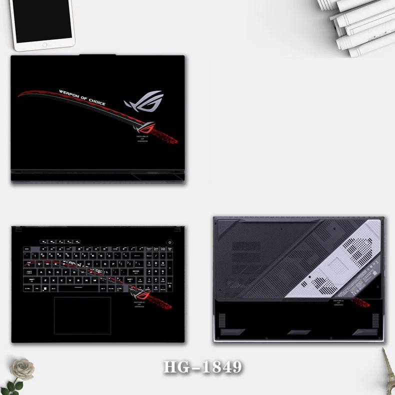 Modische Laptop-Aufkleber mit  – Pc Gaming Asus Bewertung und Preis