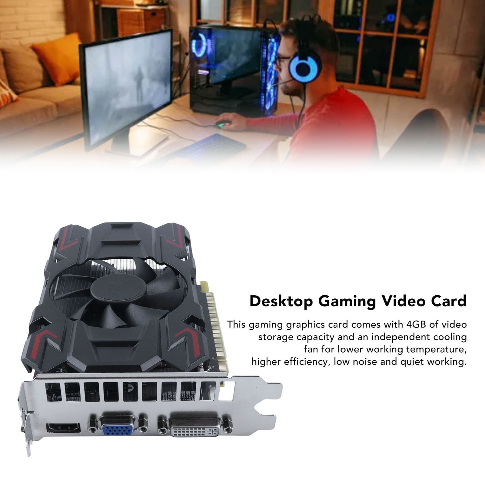 Gaming-Grafikkarte HD6770 4 GB – Pc Gaming Graphics Card Bewertung und Preis