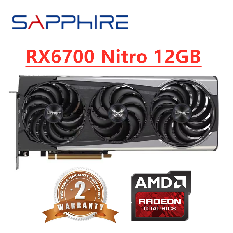 GPU Sapphire RX 6700 XT 6700XT – Pc Gaming Graphics Card Bewertung und Preis