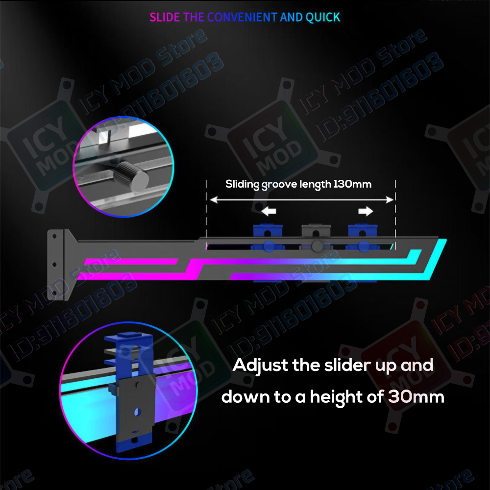 GPU-Halterung 5V3Pin VGA-Halte – Pc Gaming Lian Li Bewertung und Preis