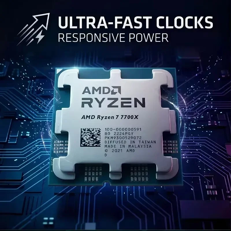 AMD Ryzen 7 7700X R7 7700X 8-K – Pc Gaming Amd Ryzen 7 Bewertung und Preis