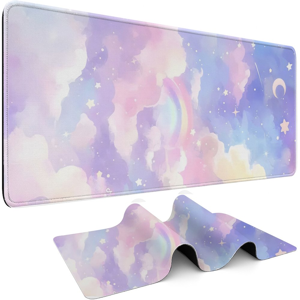 Pastellfarbenes Regenbogen-Wol – Pc Gaming Cloud Free Bewertung und Preis