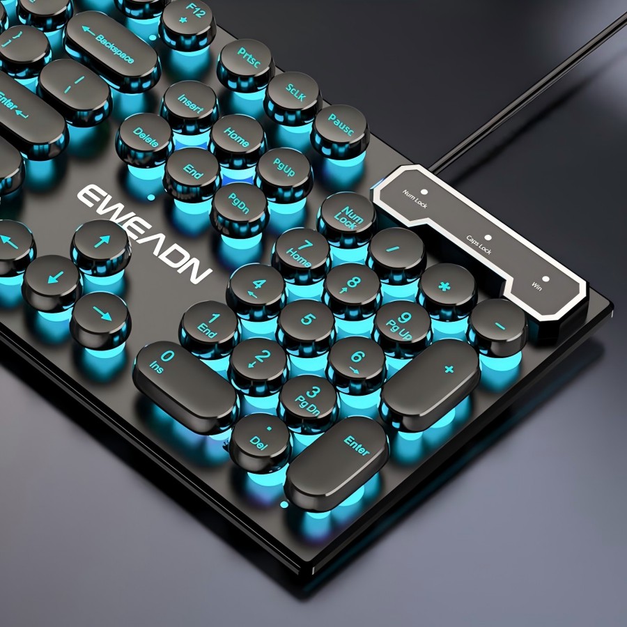 EWEADN Schreibmaschinen-Gaming – Pc Gaming Keyboard Bewertung und Preis