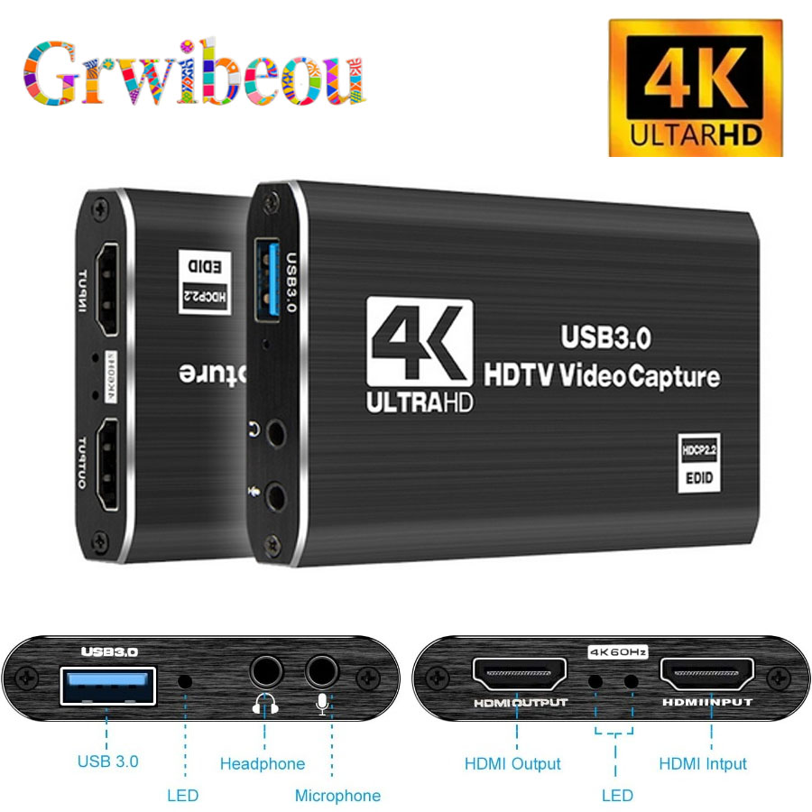 4K USB 3,0 Video Capture Karte – Sound Card Usb Bewertung und Preis