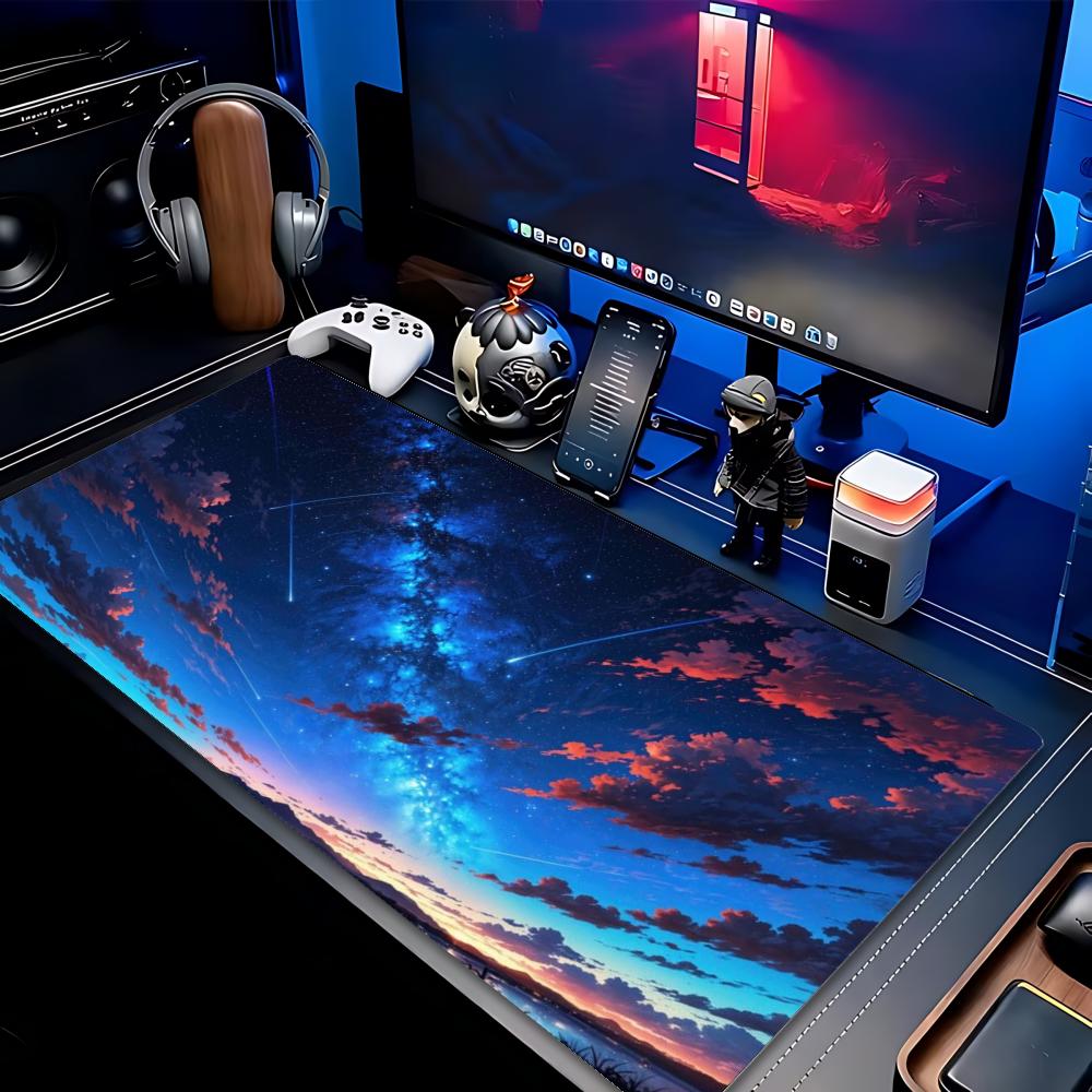 Großes Mauspad mit Sonnenunter – Pc Gaming Cloud Free Bewertung und Preis