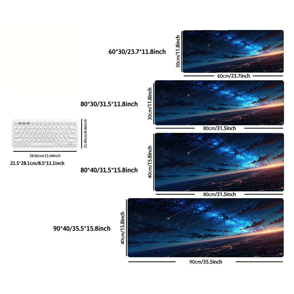 Großes Mauspad mit Sonnenunter – Pc Gaming Cloud Free Bewertung und Preis