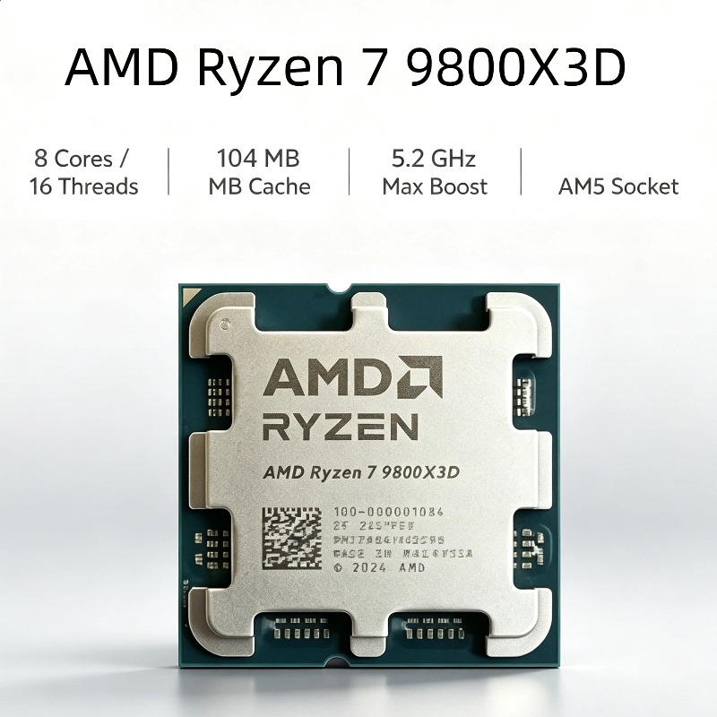 AMD Ryzen 7 9800X3D AM5 Gaming – Pc Gaming Amd Ryzen 7 Bewertung und Preis
